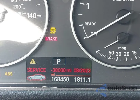 2014 BMW 328I xDrive из США, поврежденный, VIN WBA3B5C56EP652208